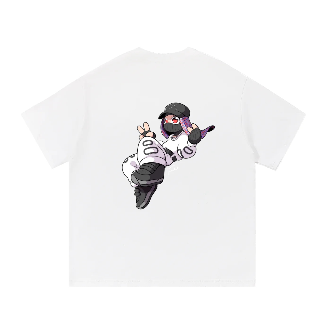 “HALFADEDD POP FIGURE” T-SHIRT WHITE
